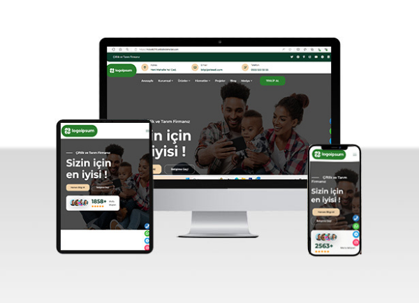 Besi Çiftliği ve Tarım İşleri Web Sitesi Paketi – Umut