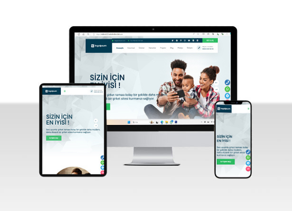 Hazır Kurumsal Tanıtım Sitesi Web Sitesi – Cengo